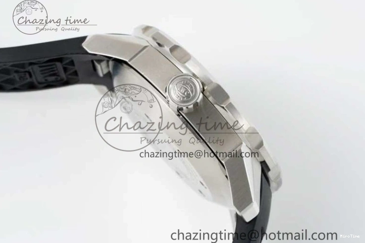 MIROTIME 0429 Bright Aquatimer Automatic SS RSF 1:1 Best Edition Black Yellow Dial on Black Rubber Strap A 7068